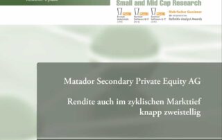 Matador Secondary private Equity - SMC Research
