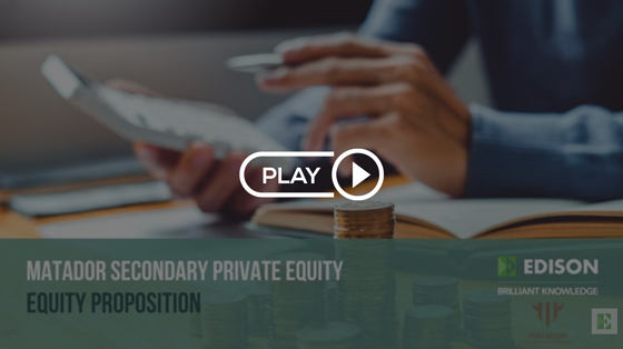 Matador Secondary Private Equity is a Swiss-listed investment company offering a differentiated route to access private equity (PE) through secondary market investments.